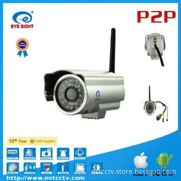 Waterproof P2P Network IP camera supporting IOS, Android system